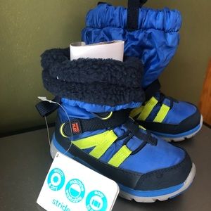 Stride Rite Boys M2P Sneaker Boot Blue Boys Size 7W NWT